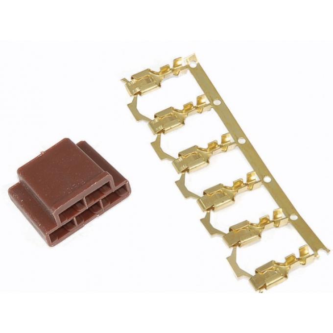 Chevelle Blower Motor Switch Wiring Harness Connector, 5-Terminal, 1964-1972