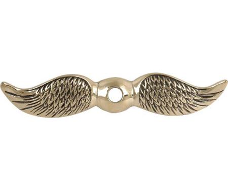 Model T Ford Radiator Cap, Brass, Model A Style Wings, For Motor Meter