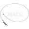 Convertible Tension Cables, Side, Pair, Fairlane, Cyclone, 1966-67