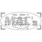 Ford Thunderbird Generator Decal, 30 Amp Generator, 352 V8 Without Air Conditioning, FHA-10002-A, 1959-60