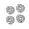 Corvette-Style Aluminum Replacement Wheel Set