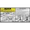 Chevy Or GMC Jacking Instructions Decal, 1978-1979