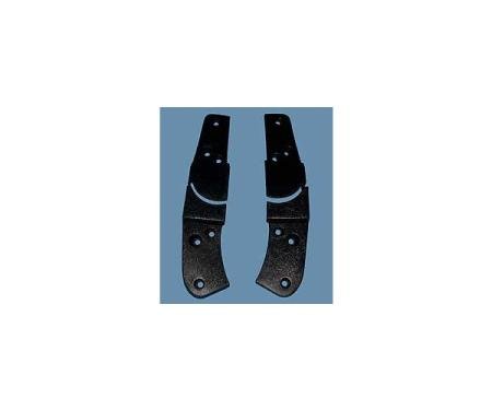 CA 1978-1982 Chevrolet Corvette Seat Hinge Covers 4 Piece Set Dye To Match X37670