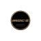 Camaro Iroc-Z Wheel Center Cap Insert, Gold, 1988