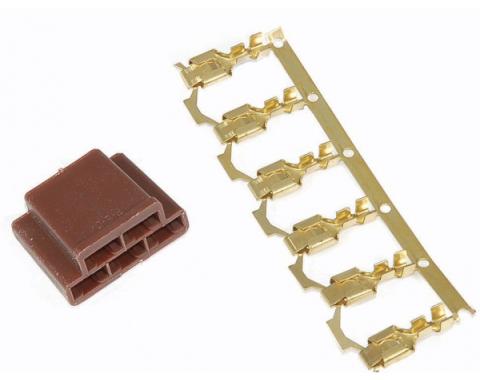 Chevelle Blower Motor Switch Wiring Harness Connector, 5-Terminal, 1964-1972