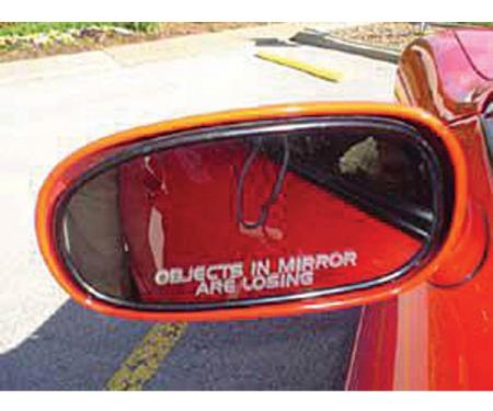 Camaro Mirror Decal, 1967-2002