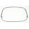 Camaro Rear Glass Moldings, Black, 1976-1981