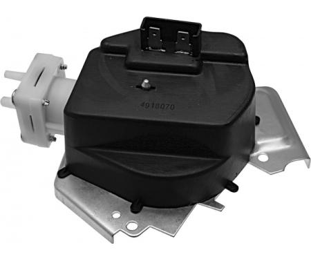 1968-1983 GM Car with Hidden Wipers Windshield Washer Pump (White Straight Pump Nozzle)