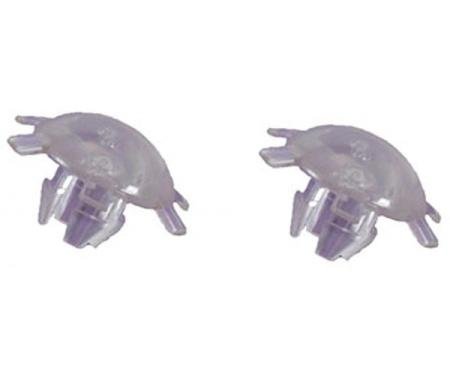 Firebird Door Glass Guide Stop Bumpers, 1970-1981