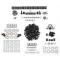 Full Size Chevy Front End Sheet Metal Fastener Set, 1960