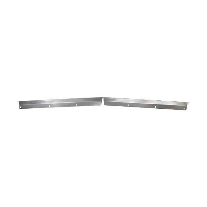 Ford Mustang Hood Moulding - Bright Metal