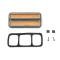 Chevy Or GMC Truck Front Side Marker Light, Amber, With Chrome Bezel, 1968-1972