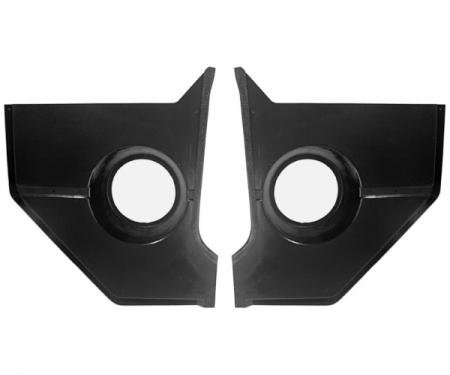 Ken Harrison Combination Speaker and Kick Panel, 6.5" Speaker, 65-66 Mustang Hardtop and Fastback