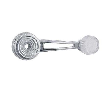 Ford Mustang Window Crank Handle - Chrome - From 4-2-1973
