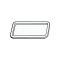 Ford Thunderbird Cowl Vent Seal, Vent Door Seal, Molded As Original, 1956-57