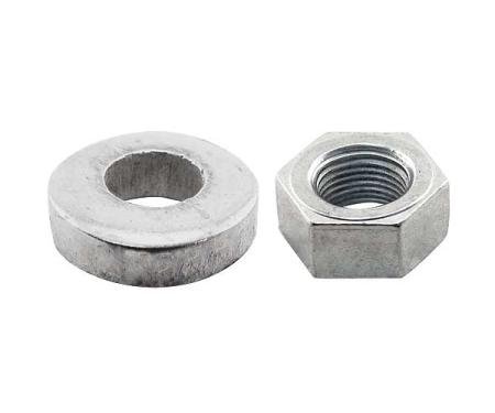 Exhaust Manifold Washer & Nut Set - Cadmium Plated - 4 Cylinder Ford Model B