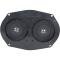 Dual Front Speaker Assembly - Dash Mount - 60 Watt - 6 x 9 - For Cars Without Air Conditioning