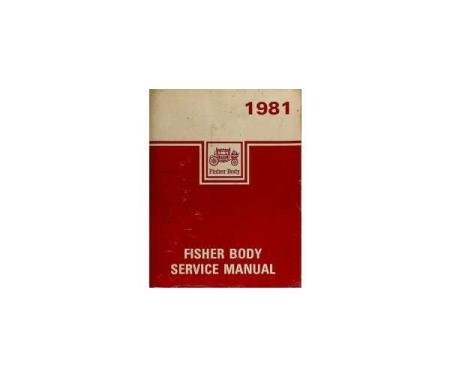 Camaro Fisher Body Service Manual, 1981
