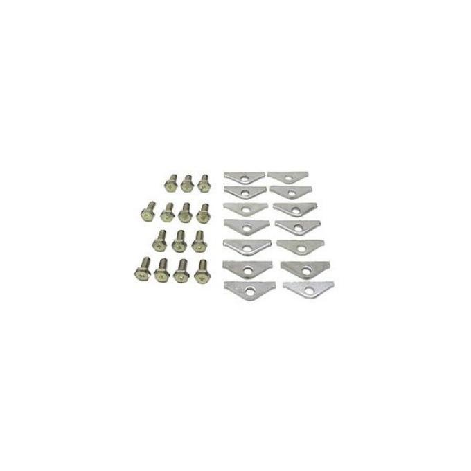 Corvette Valve Cover Retainer Kit, Big Block, 1965-1974