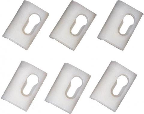 Camaro Door Reveal Molding Clips, 1970-1981
