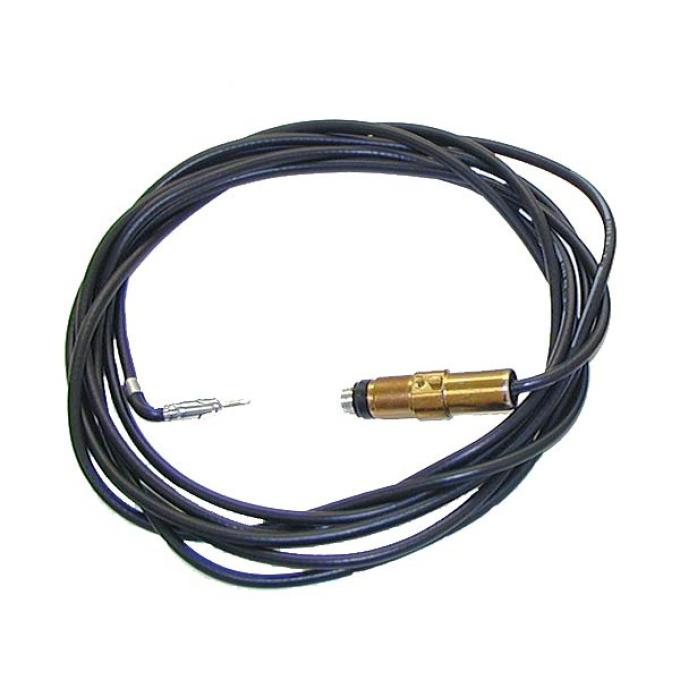 Camaro Radio Antenna Cable, Rear Mount, With Antenna Body, 1969