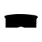 Ford Thunderbird Seat Backrest Panel, Black, 1955