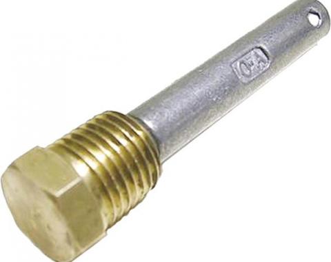 Corvette Cooling System Zinc Anode, 1953-2017