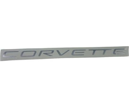 Corvette Dash Letter Kit, Silver, 1997-2004