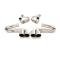 Corvette B&B Exhaust System, C5 Bullet Quad Round Tips, 1997-2004