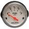 Chevy Custom Fuel Gauge, With White Face & Orange Needles, AutoMeter, 1955-1957
