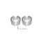 Chevy Exhaust Tips, Billet Aluminum, Beveled, Machined Finish, 2, 1955-1957