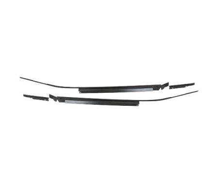 Mustang Fastback Roof Drip Rails, 1969-1970