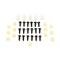 El Camino Header Panel Hardware Kit, Headlight Bezel & Grille, 1980-1981