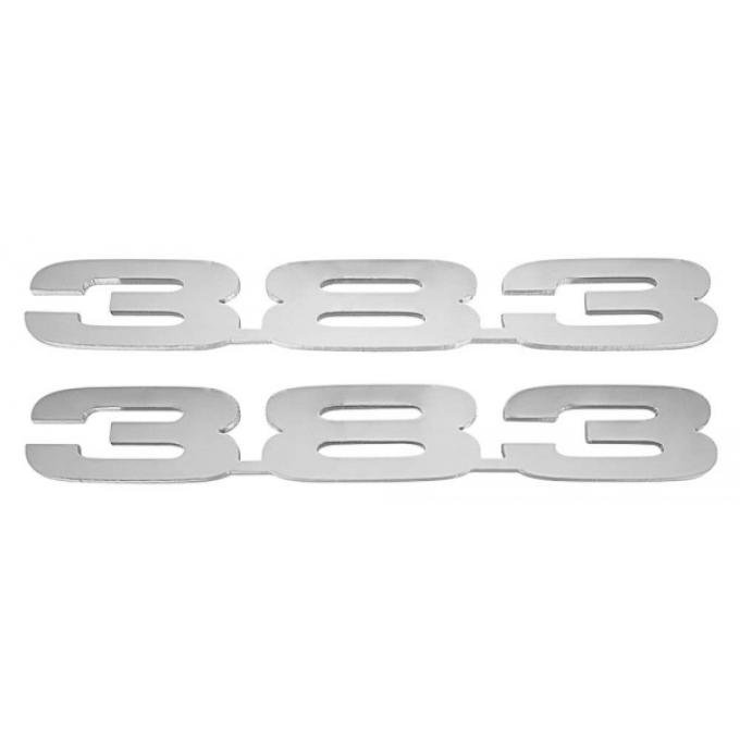 Nova Or Chevy II Engine Displacement Emblem 1962-1979