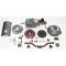 Chevy Tremec 5-Speed Transmission Kit, With Aluminum Flywheel, For Internally Balanced Engines, TKO 600, Non-Convertible, 1955-1957