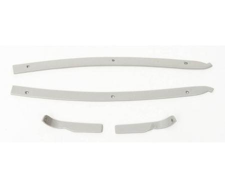 Corvette Quarter Trim Panel Molding, Convertible, 1968-1969