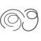 Full Size Chevy Windshield Washer Hose Kit, 1963