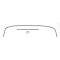 Full Size Chevy Convertible Top Rear Tack Rail Set, 1959-1960