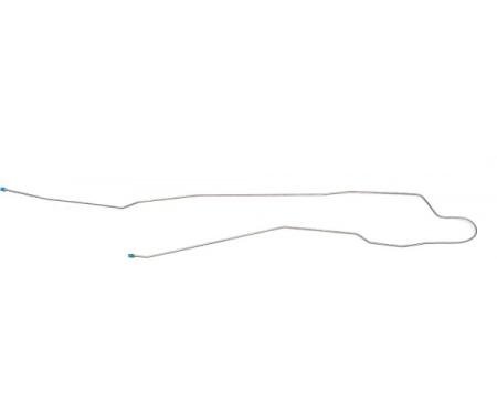 Full Size Chevy Long Brake Line, Front To Rear, Stainless Steel, 1961-1964