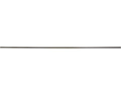 Ford Pickup Truck Bed Strip Set - Plain Steel - 6 Pieces - For Long, 8' Bed With No Holes