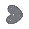 Model A Ford Tail Light Bracket Rubber Pad