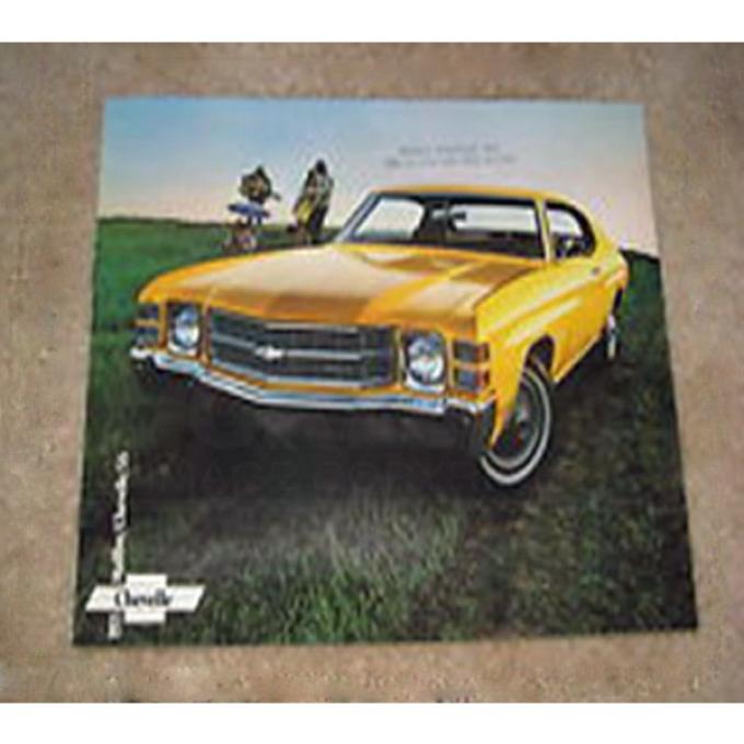 Chevelle Literature, Color Sales Brochure, 1971