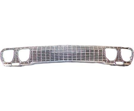 Full Size Chevy Grille & Mounting Bracket Assembly, 1963