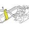 Camaro Power Brake Hose To Valve Cover Support Bracket, Z28, 1967-1972