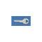 Chevy Key Blank, For Ignition & Door Locks, 1955-1957