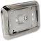 Dome Light Base, Chrome, For All Cars Except Convertible, 1968-1970