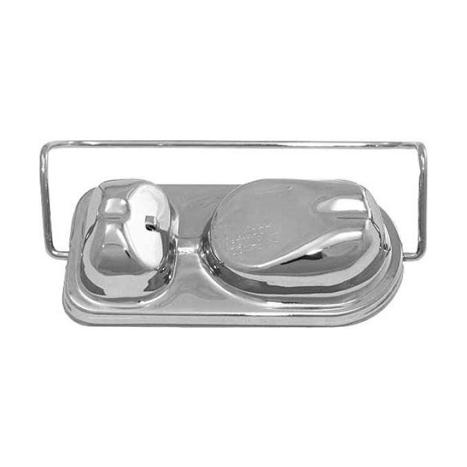 Master Cylinder Filler Cap - Chrome - For Disc Brakes