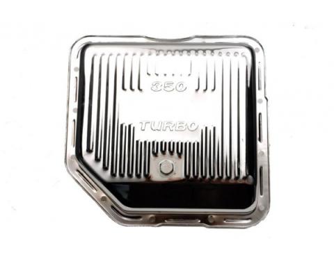 Camaro Automatic Transmission Oil Pan, Turbo Hydra-Matic 350 (TH350), Chrome