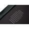Chevelle Package Shelf, Black, With Dual Speaker Cut-Out and Mesh, 2-Door Coupe, 1968-1972