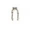 Corvette B&B Triflo Exhaust System, Bullet 3.5" Round Tips, 2005-2008